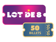 Load image into Gallery viewer, Eight (8) Dream Lottery Tickets plus 50 Dream 50/50 Tickets for $750
